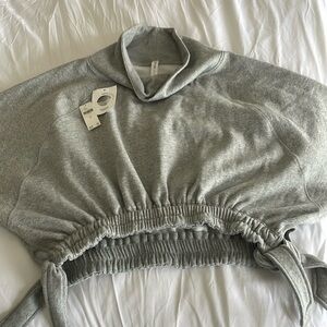 Anthropologie - daily practice sweatshirt